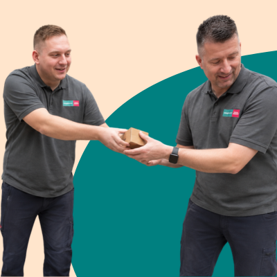 Jeroen en Edwin – logistiek medewerkers
